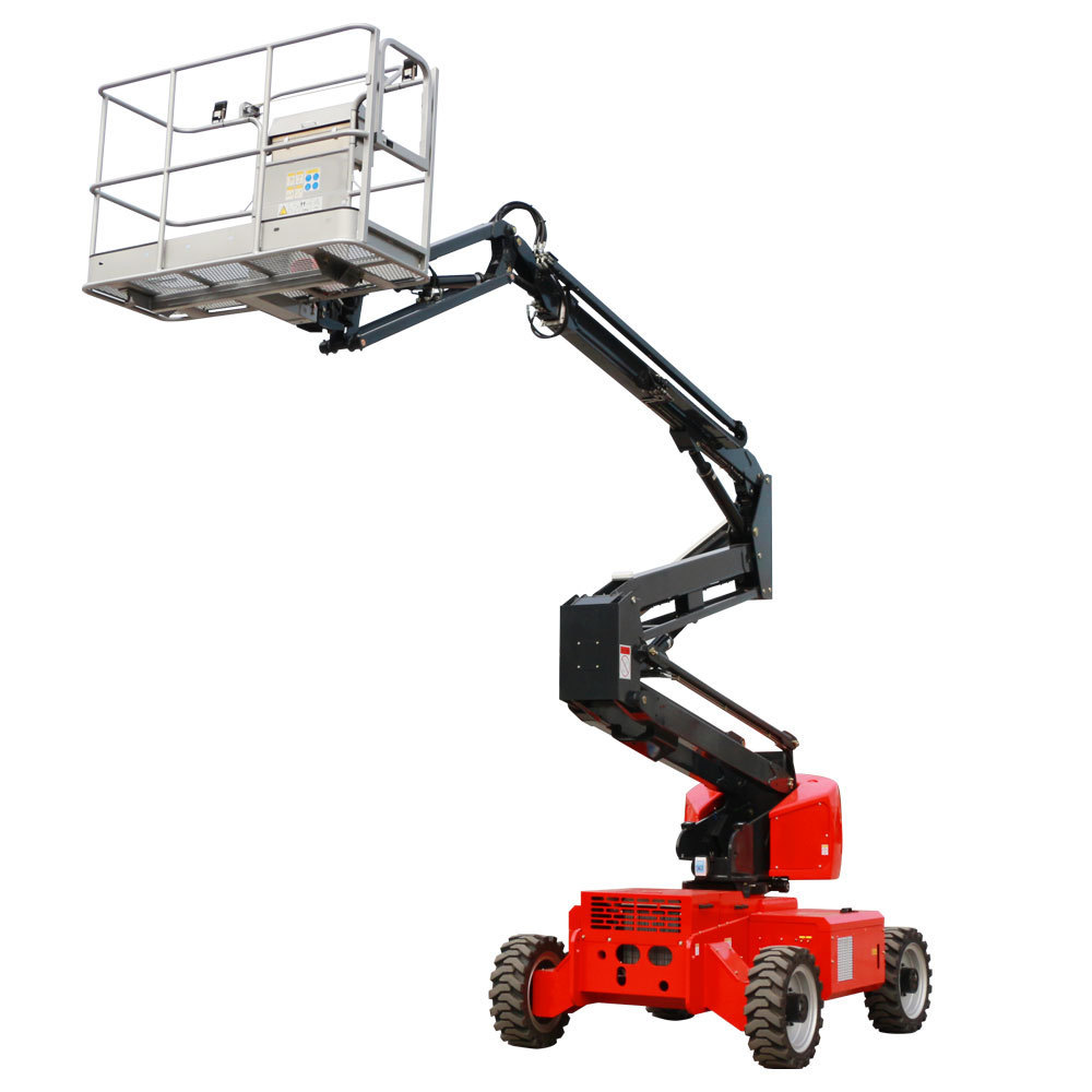 Factory Direct 16-47m Self Propelled Diesel Articulating Boom Lifts 20M Arm  Aerial Work Platform