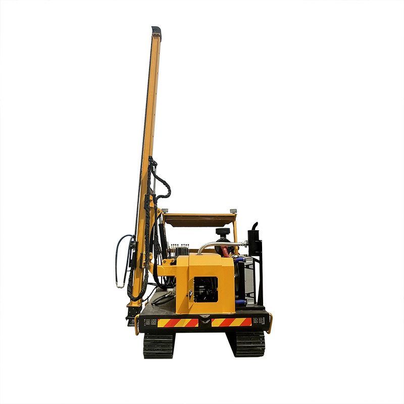 hydraulic drop hammer vibrating solar pile driving machinery