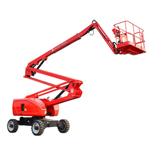 Factory Direct 16-47m Self Propelled Diesel Articulating Boom Lifts 20M Arm  Aerial Work Platform