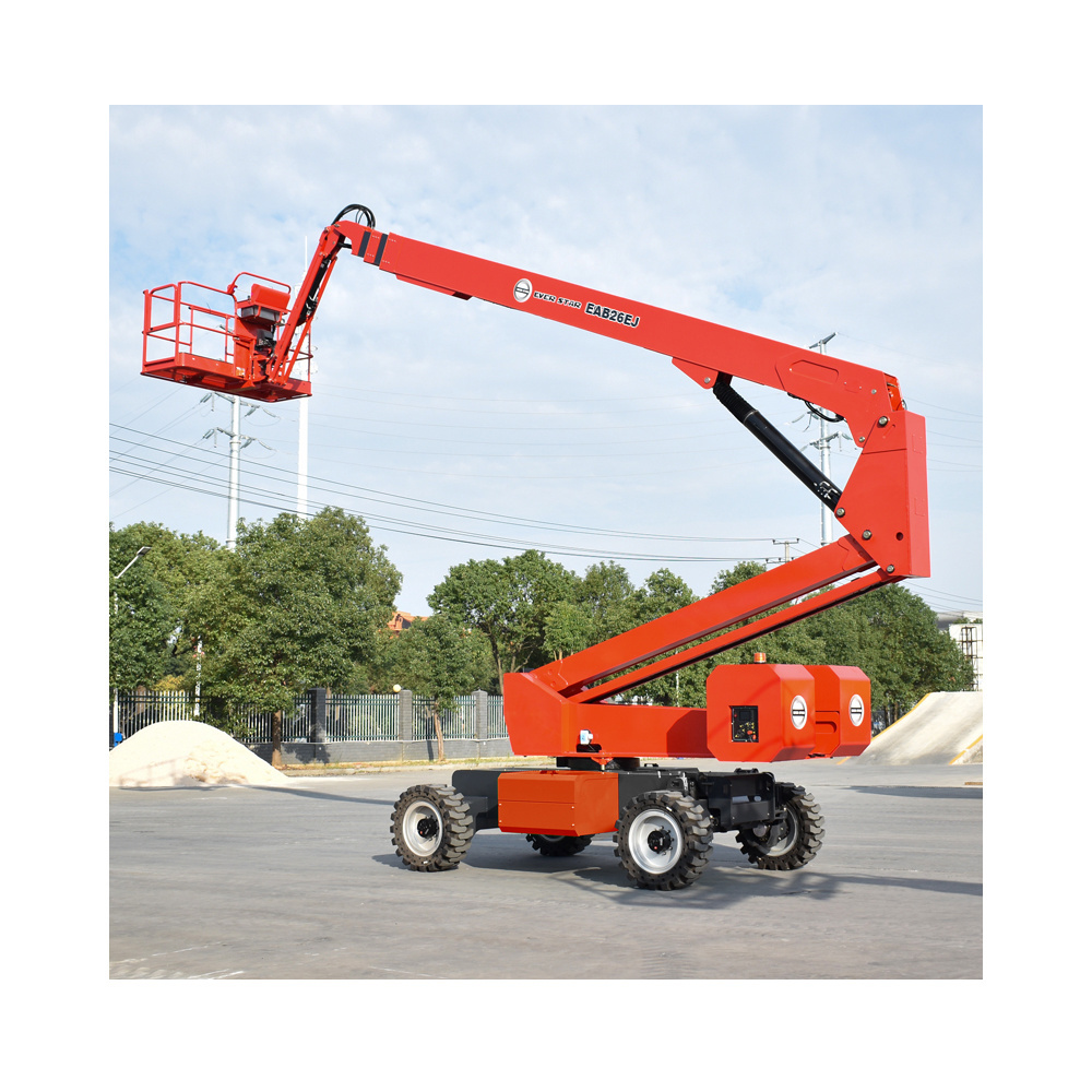 Articulated Towable   Small Boom Lift cherry picker