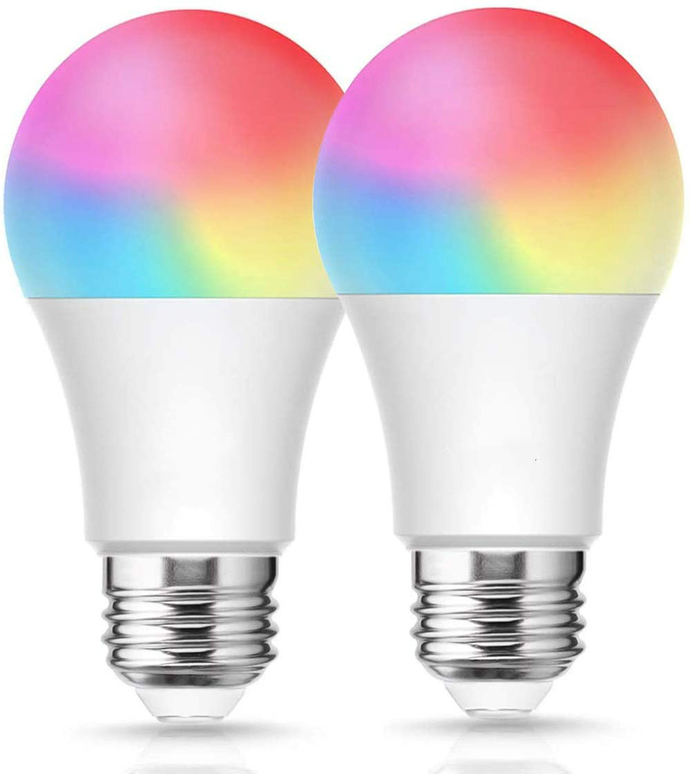 Tuya Smart Charge RGB A60 Music Led Light Bulb, Alexa Google Home app Control 7W 10W LED  Smart Bulb