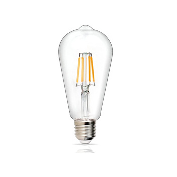 360 Degree 4W 6W 8W 10W 12W High Quality Warm White String Lighting Replacement LED Filament Bulbs Vintage Edison Lamp