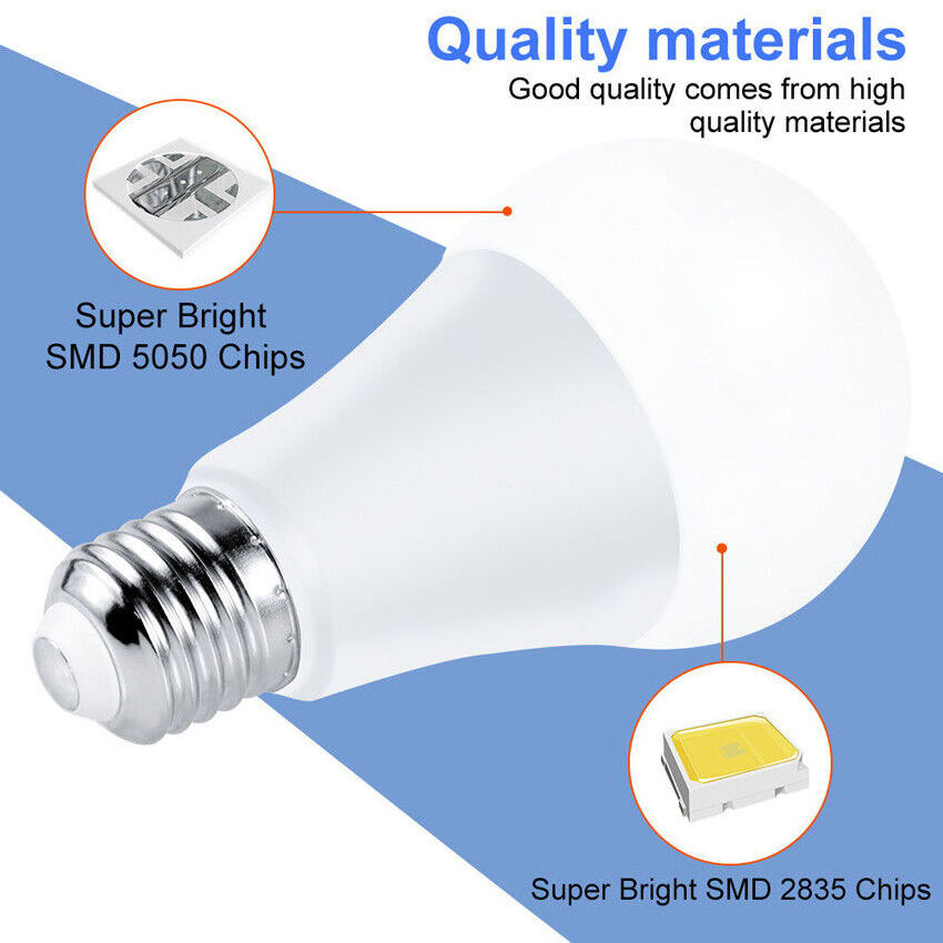 A60 Smart bulb Light led Light Bulb 5W 9W Color Changing RGB LED Bulb e27 110v 220v Remote Control