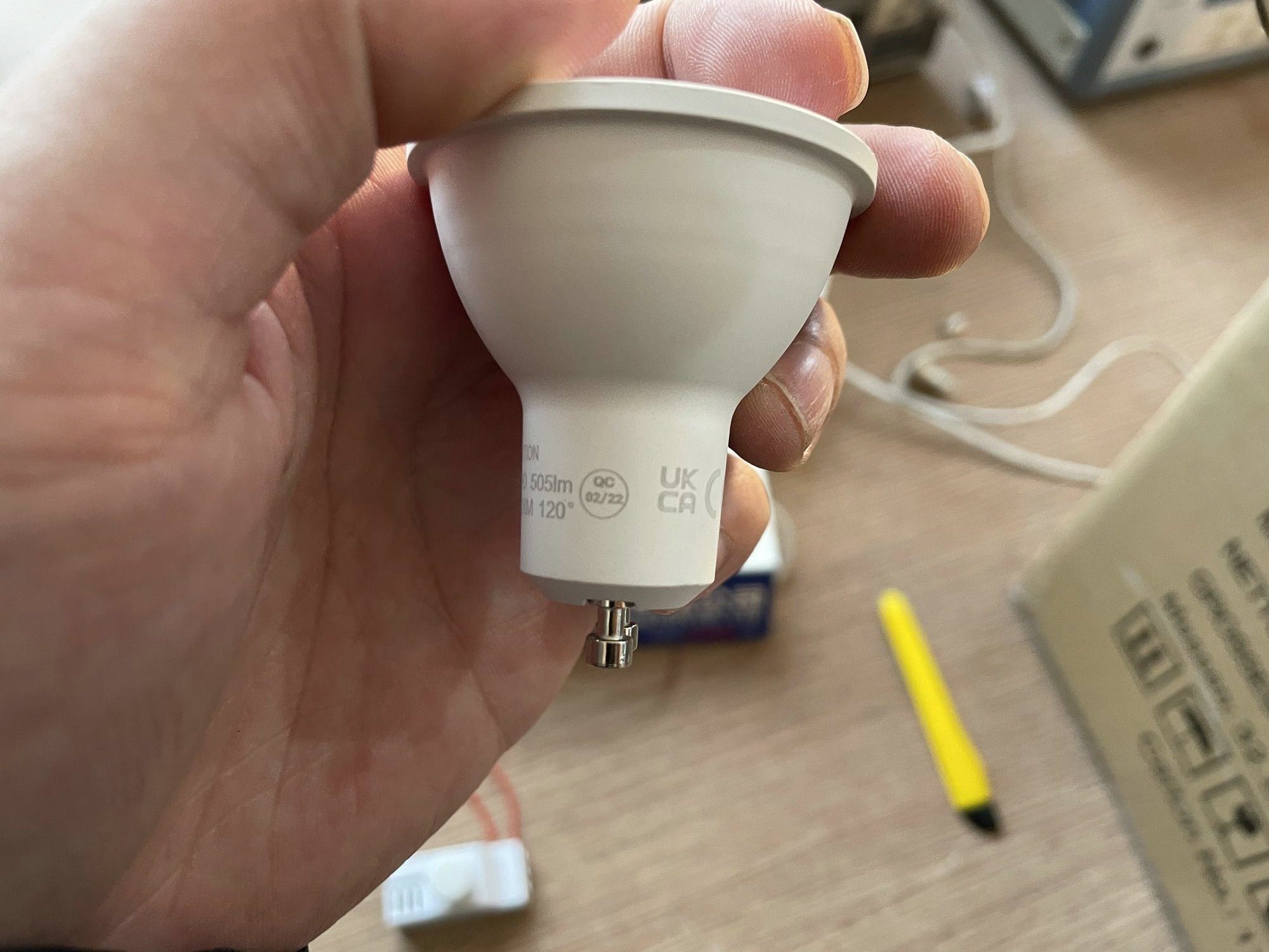 Stock GU10 lamp cups 5W 500lm 3000K Warm White dimmable GU10 LED bulb LED Spotlight Led Light bulbs