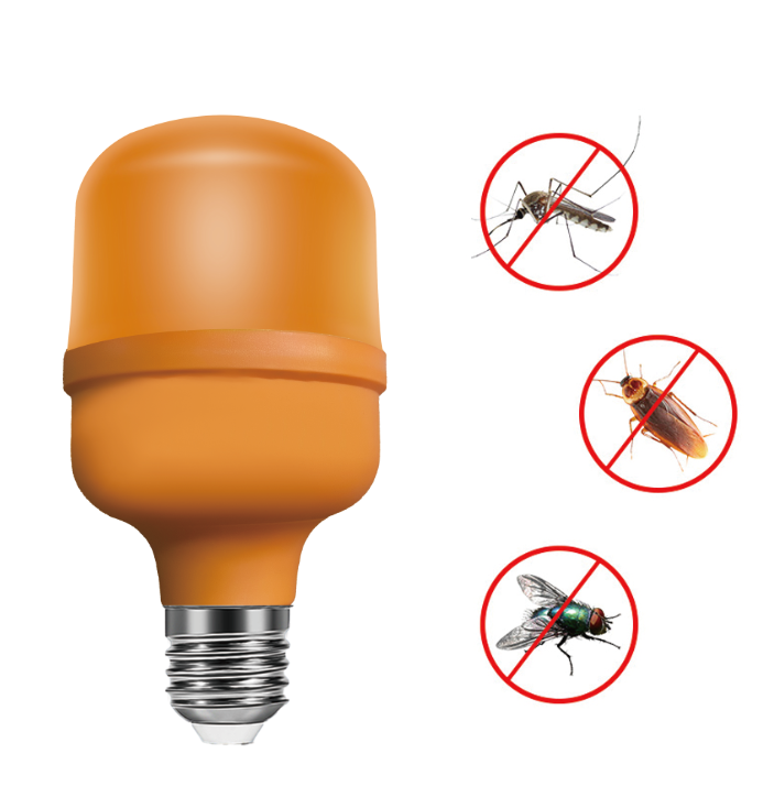 LED Mosquito Repellent Killer light Bulb No Blue Light Outdoor Led T bulb