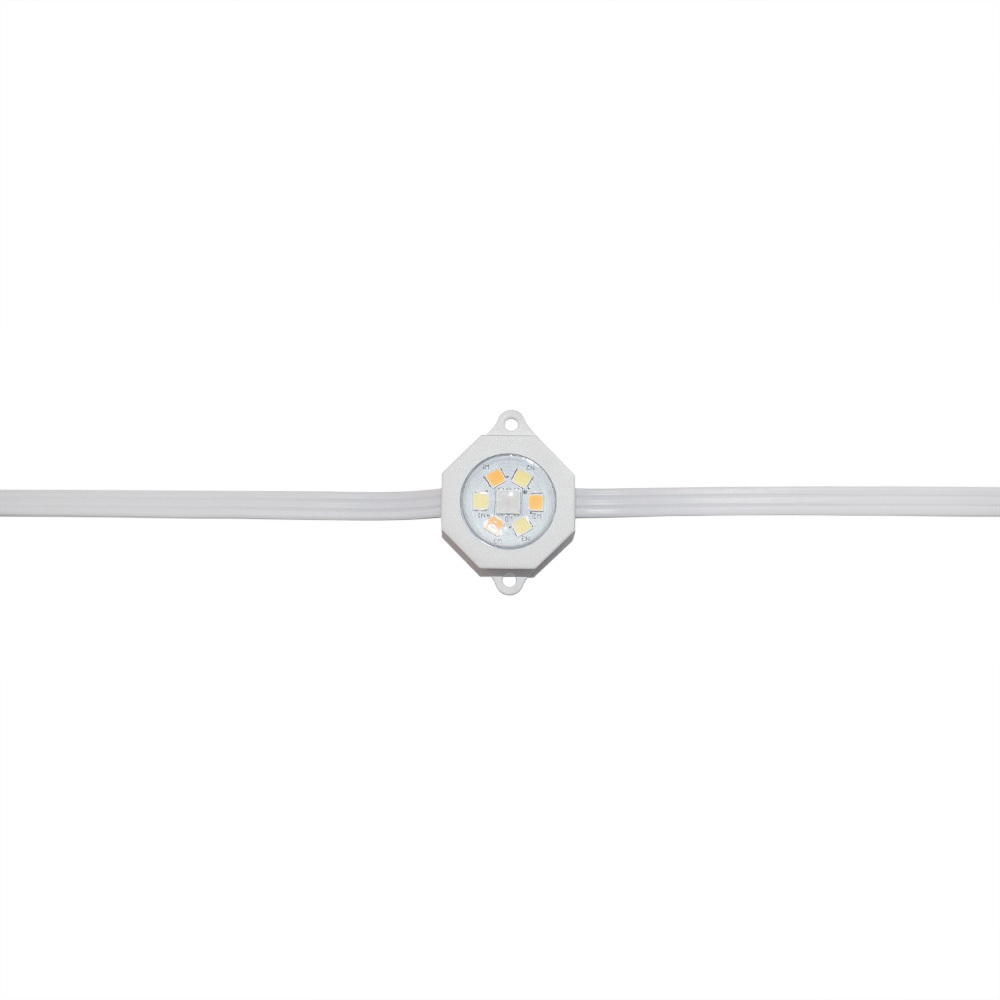 Smart LED strip light RGB CCT3 15 meter bluetooth APP control waterproof Outdoor Christmas Holiday Eaves Light