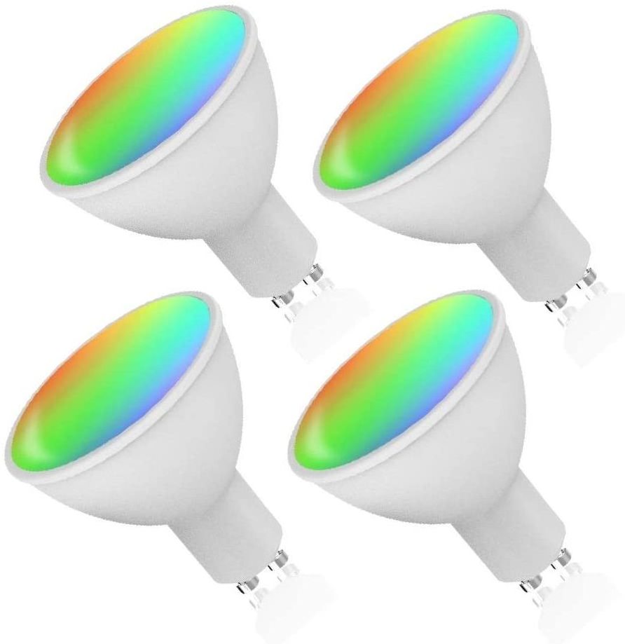 Tuya 5W GU10 Tuya Controlled WIFI Color Changeable Smart Led Spot Light With Music Function