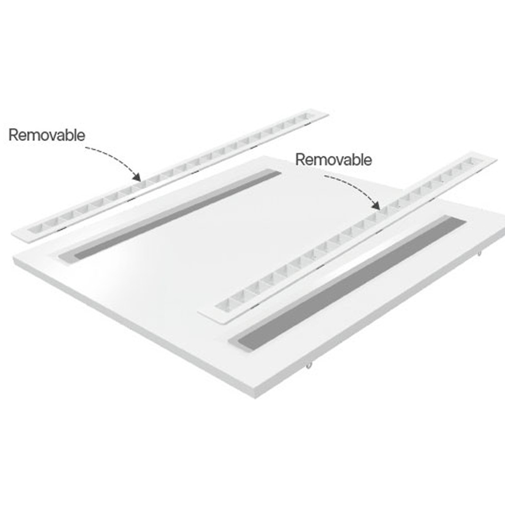 School hospital led office light 60x60 600*600 120x60 600x600 ceiling commercial square flat led Grill panel light Lamp