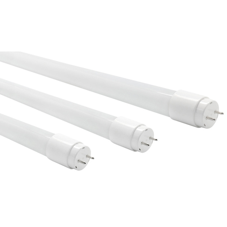 Everstar 4ft 2ft 5ft 100lm/w 120lm/w Factory Price 9W 18W G13 T8 Glass LED Tube Light Lamp 48 inch T8 led bulbs