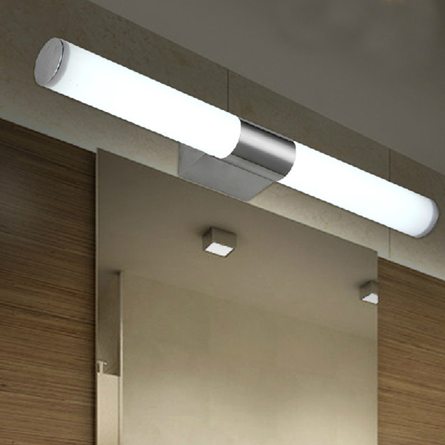 Waterproof Modern Hotel mirror light led Decorative Fixture Wall Mount Mirror Makeup bathroom light closet light