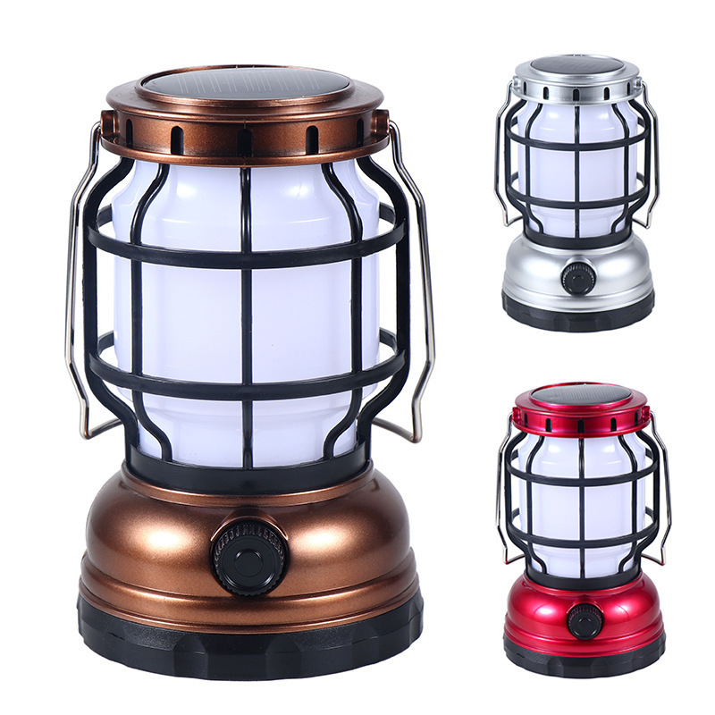 Outdoor Solar flame Lights Warm White LED Solar Camping Light Powered Lights outdoor Garden Solar led Lanterns