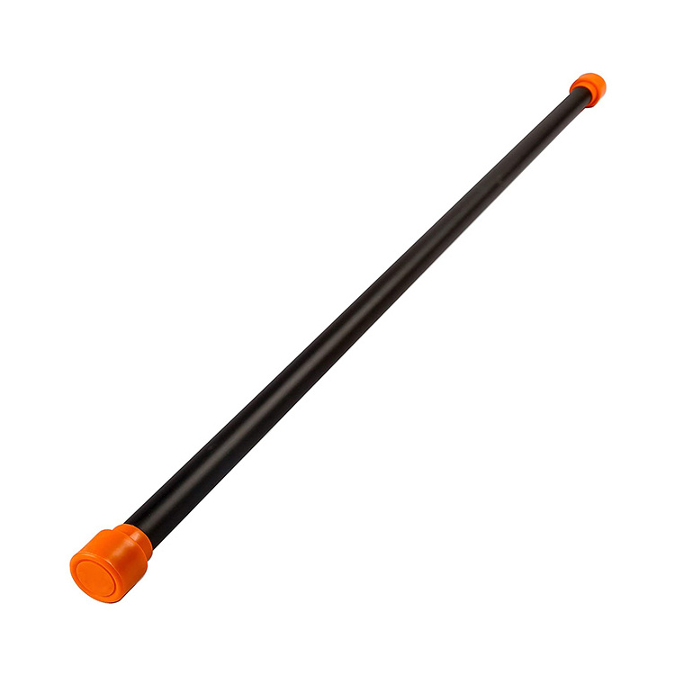 Solid Steel Exercise Bar Stretching Weight Exercise Bar for Physical Therapy, Body Toning, Aerobics, Yoga, Pilates