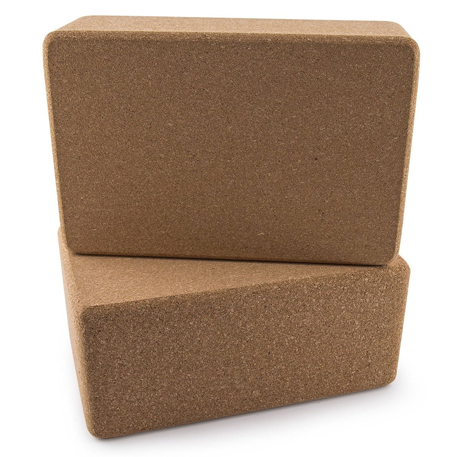 Eco Friendly Cork Yoga Block and Yoga Equipment for Pilates Non-Slip Easy Grip Wedge Yoga Brick