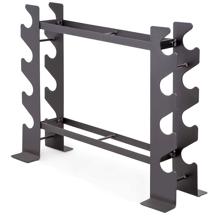 Dumbbell rack hexagonal dumbbell fixed home fitness tripod dumbbell rack set