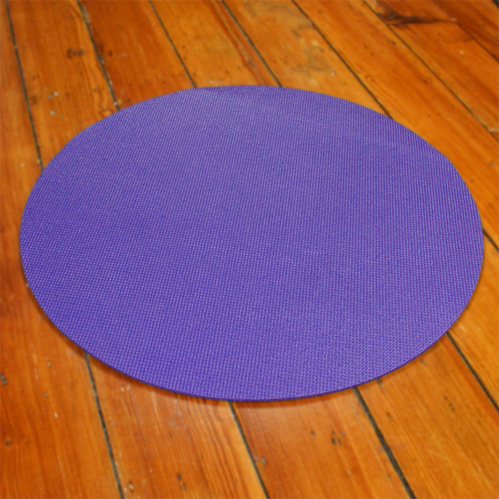 Round PVC yoga mat/ Large Exercise Mat /High Density Exercise Equipment