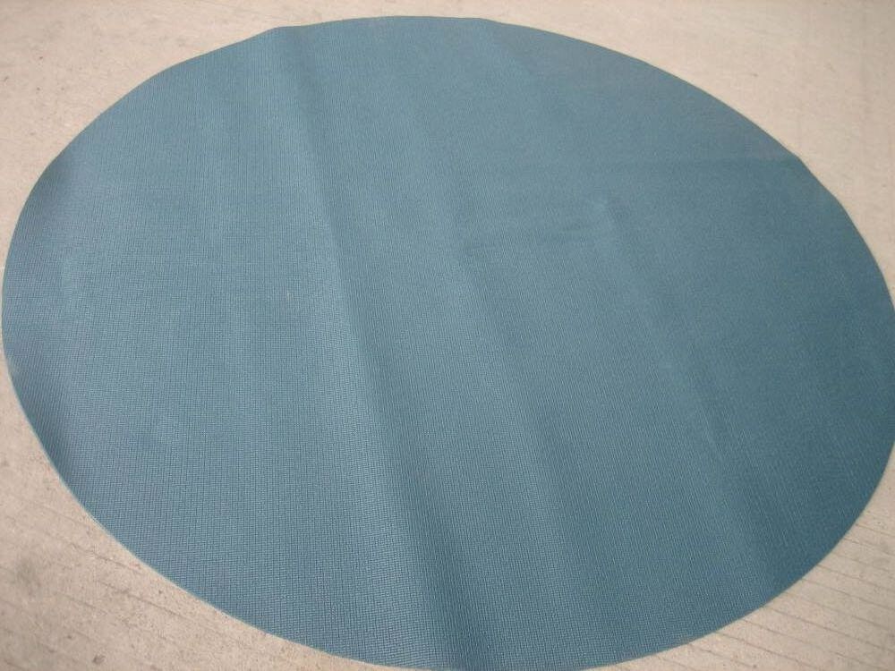 Extra large size square yoga mat big exercise black round yoga mat