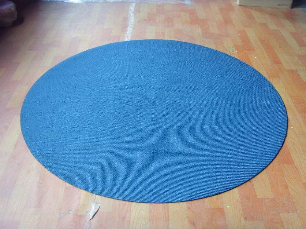 Extra large size square yoga mat big exercise black round yoga mat