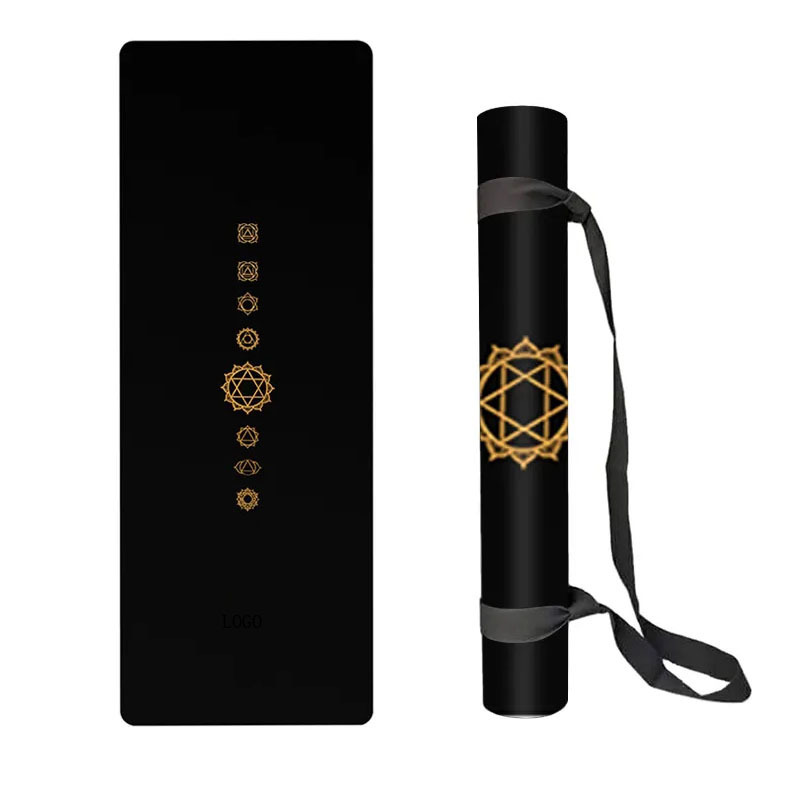 natural pu rubber yoga mat custom logo pu yoga mat in stock multi-color available