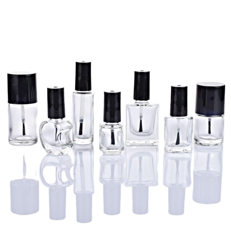 10ml empty rectangle shapes nail polish oil glass bottles Cosmetic Bottle