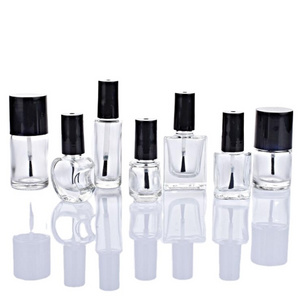 10ml empty rectangle shapes nail polish oil glass bottles Cosmetic Bottle