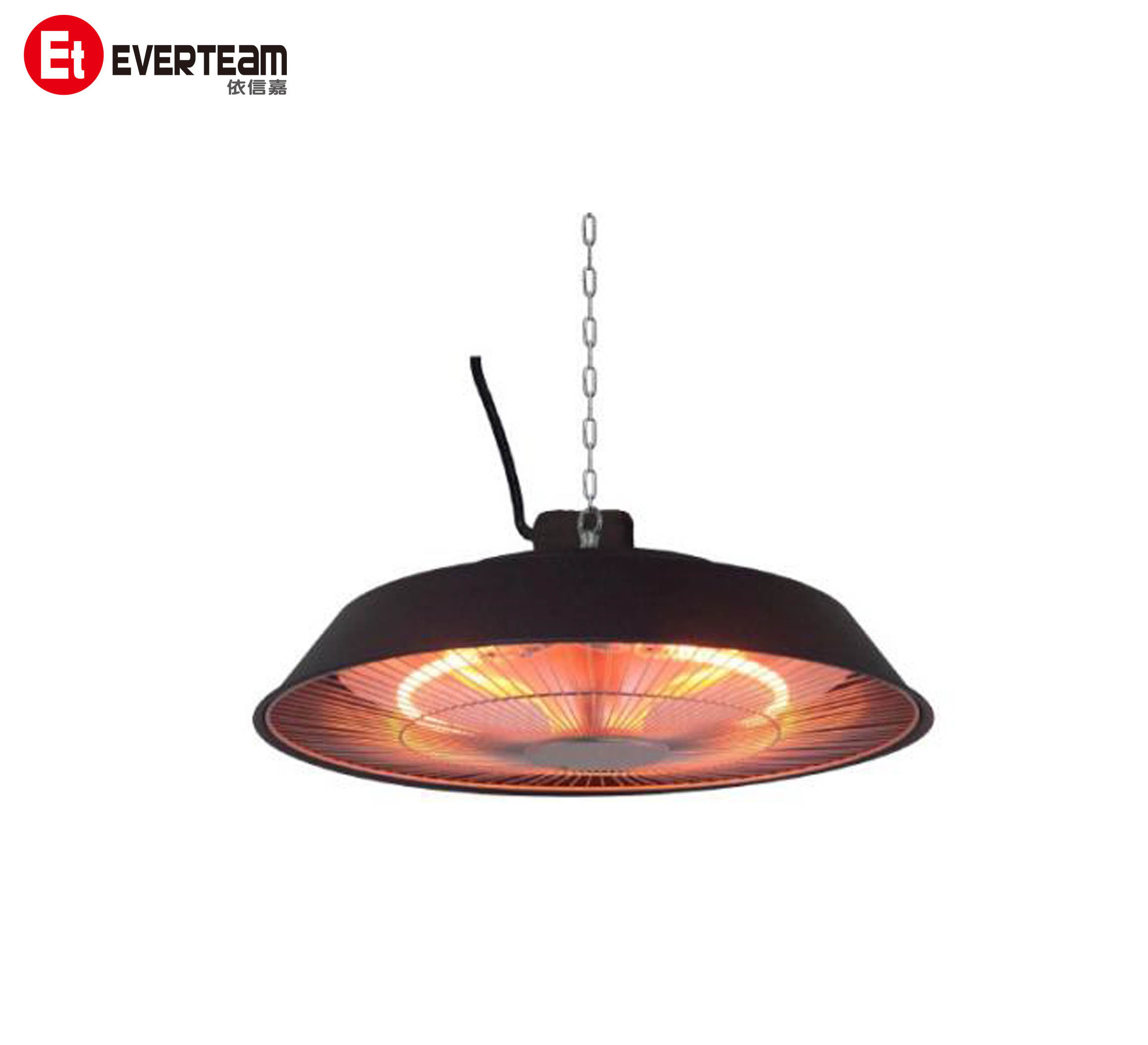 Electric Patio Infrared Heater 2000W Ceiling Mount radiant heaters Waterproof Instant heat infrared short wave lamp heater