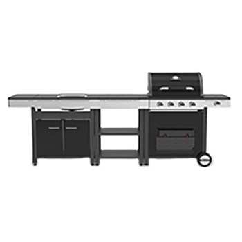 Propane BBQ Grill Outdoor Kitchen