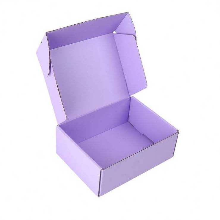 Wholesale Custom logo Printed Mailer Shipping Carton Paper Corrugated Box Foldable Corrugated Paper Box