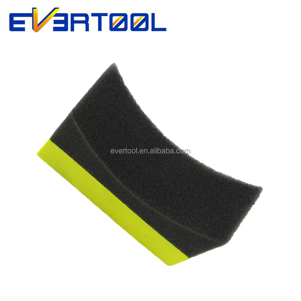 EVERTOOL Wholesale High Quality Cleaning Tire Shine Applicator Dressing Pad Tire Cleaner Sponge