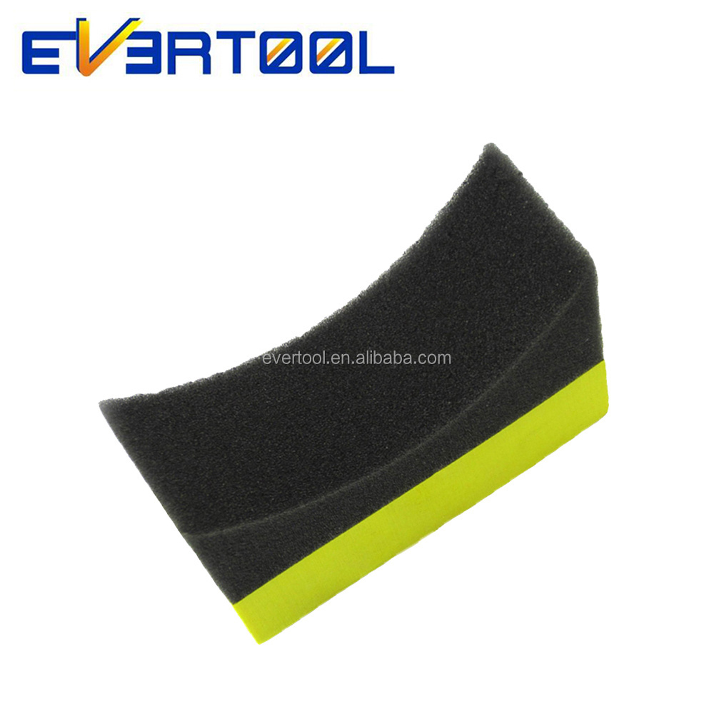 EVERTOOL Wholesale High Quality Cleaning Tire Shine Applicator Dressing Pad Tire Cleaner Sponge