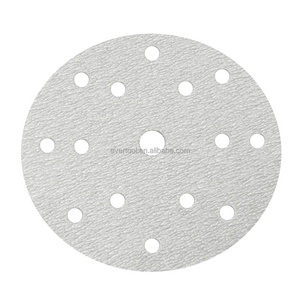 EVERTOOL 6" Dry Abrasive Sandpaper Disc 150mm Sanding Disc with Adhesive