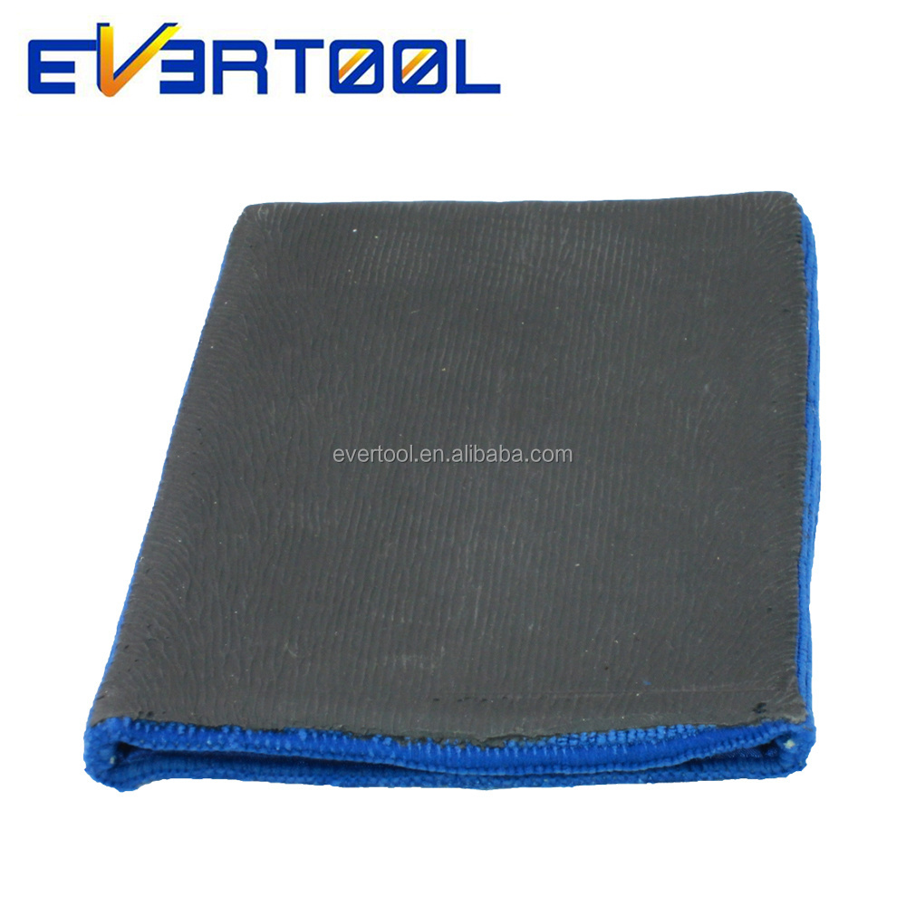 EVERTOOL Magic Clay Microfiber Towel Cleaning Eraser Wax Polish Pad for Car Care