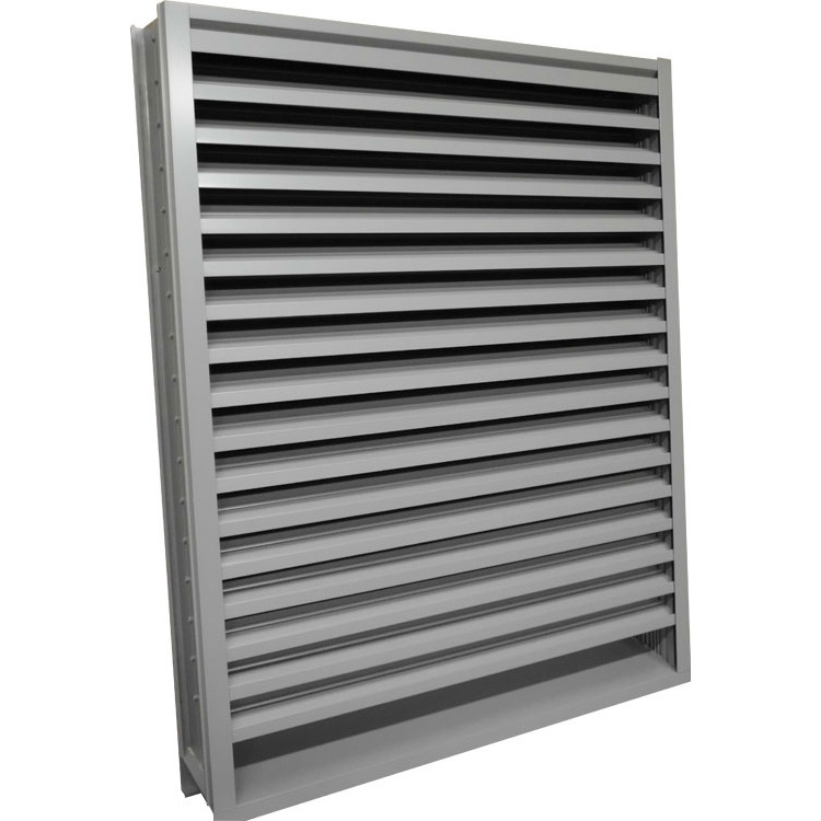 High demands OEM building curtain wall sun aluminum louvers