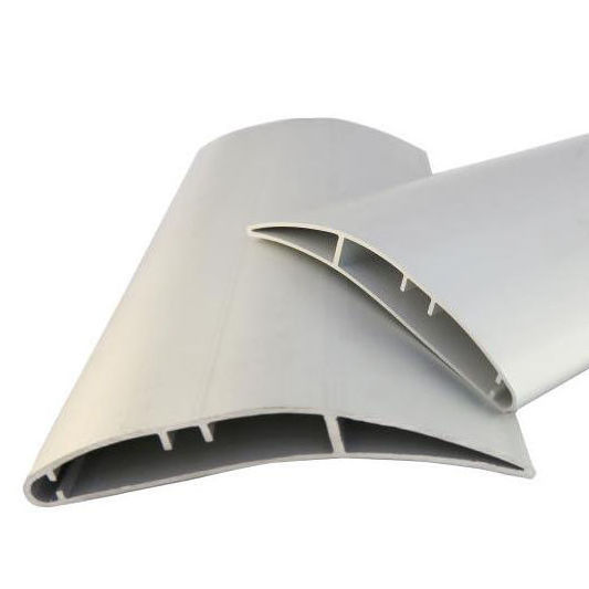 Customize Anodized Powder coated airfoil section aluminum airfoil extrusion