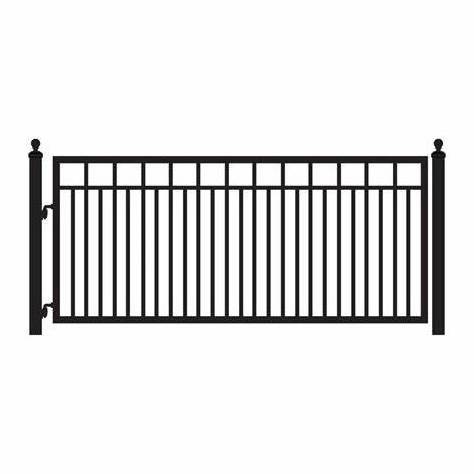 reliable supplier aluminum fence aluminum sliding gate and fence