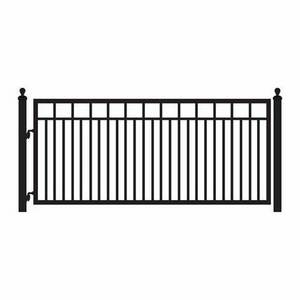 reliable supplier aluminum fence aluminum sliding gate and fence