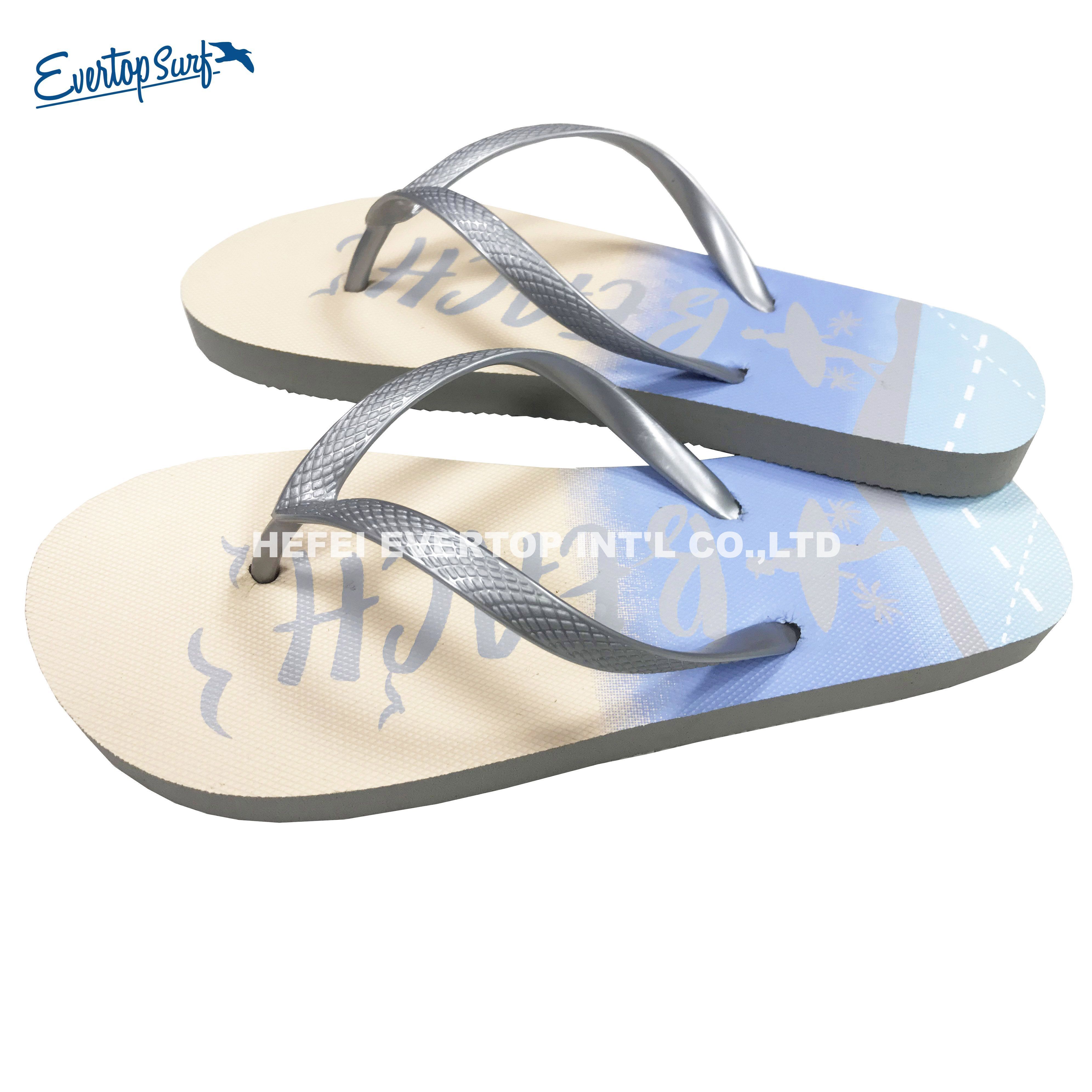 Bulk wholesale cheap EVA flip flops home slippers for adults women mixed colors slippers