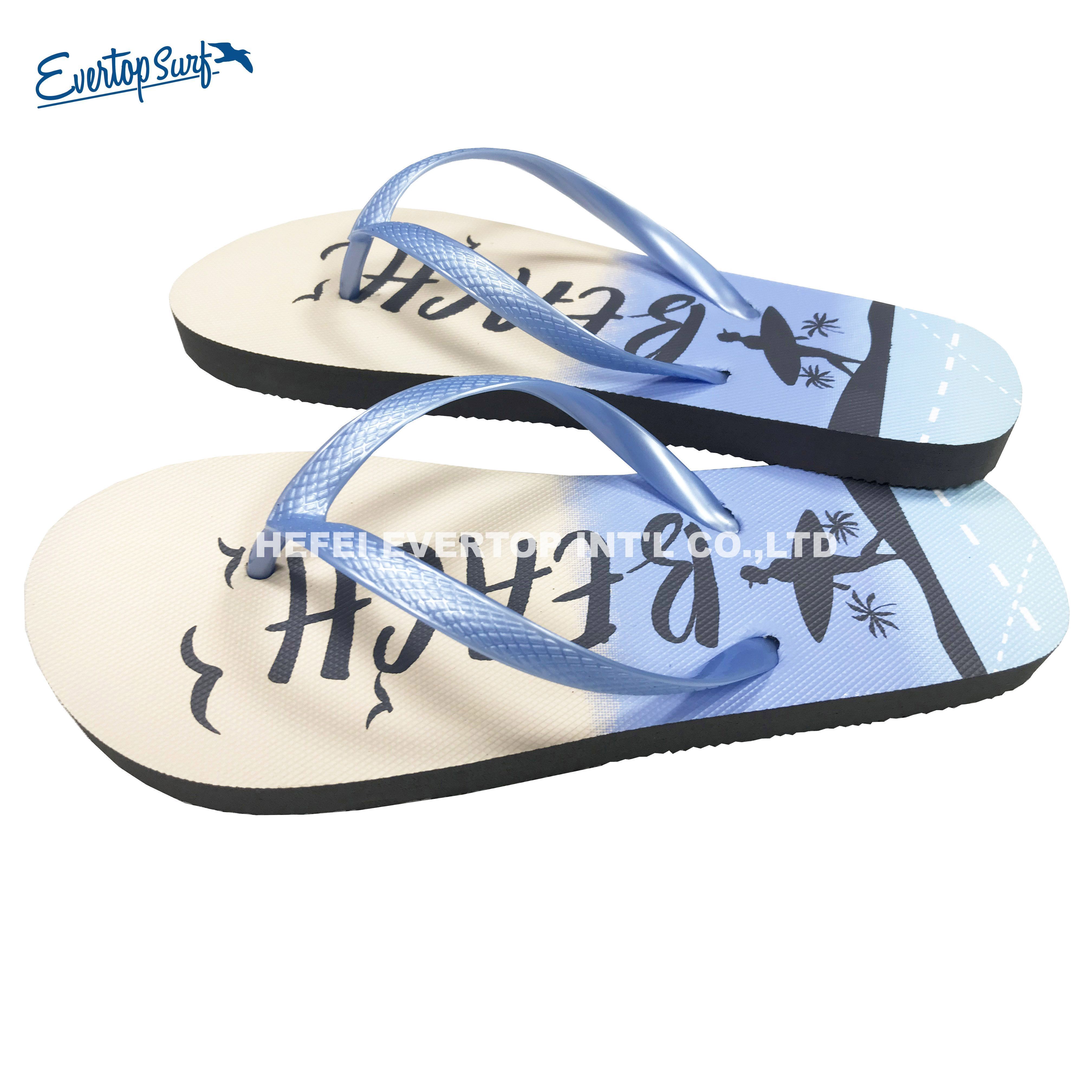 Bulk wholesale cheap EVA flip flops home slippers for adults women mixed colors slippers