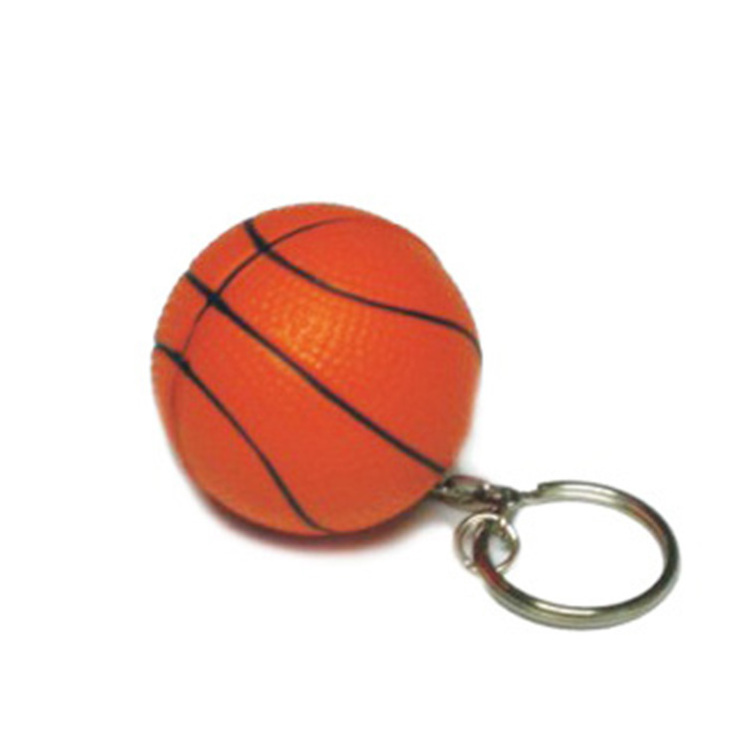 Promotion PU foam mini sports soccer ball keychain