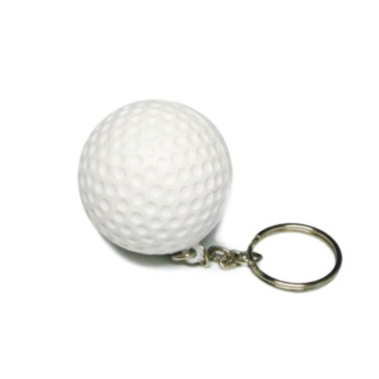 Promotion PU foam mini sports soccer ball keychain