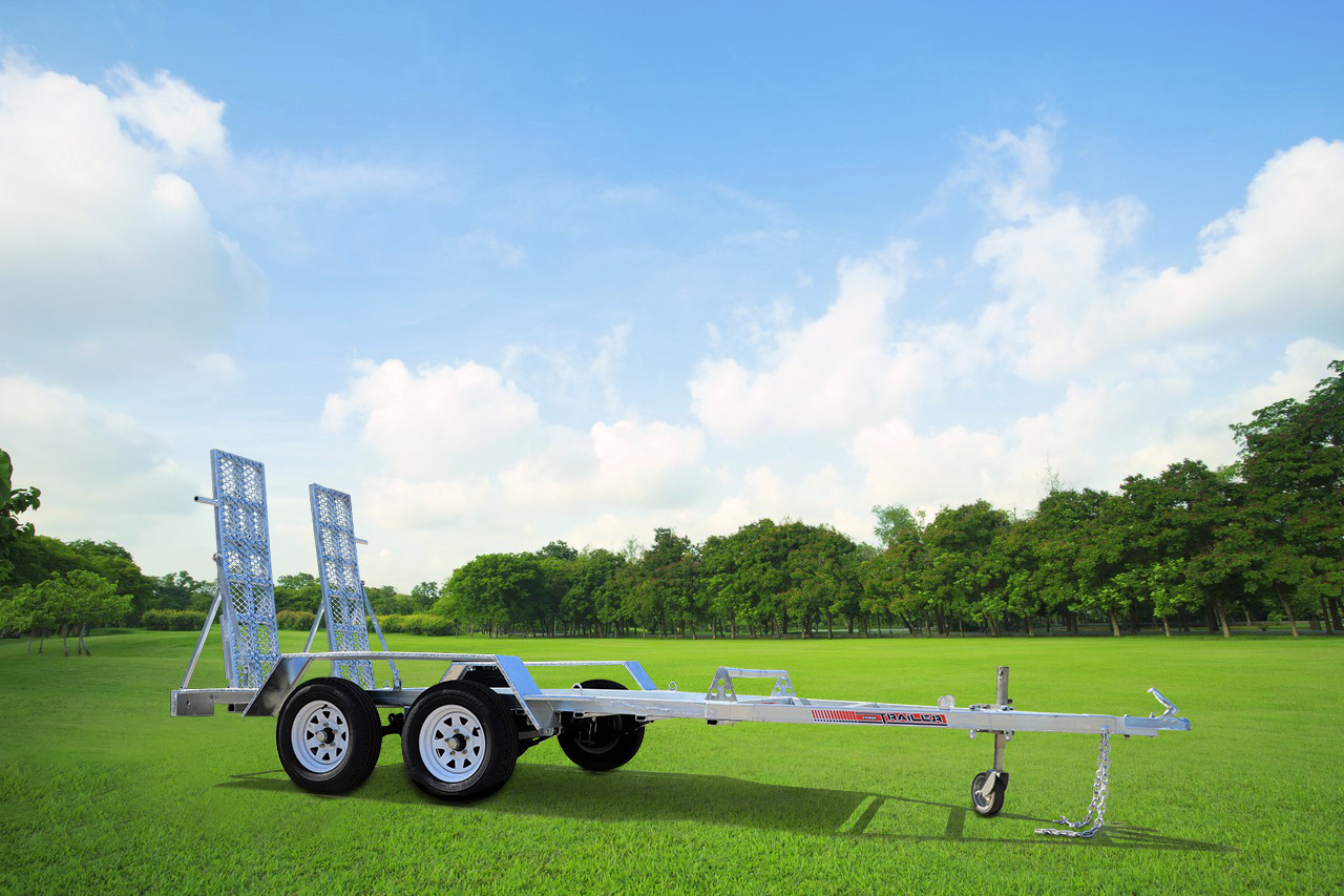 EVERUN Cargo and Utility Trailers mini excavator farm hydraulic truck trailer