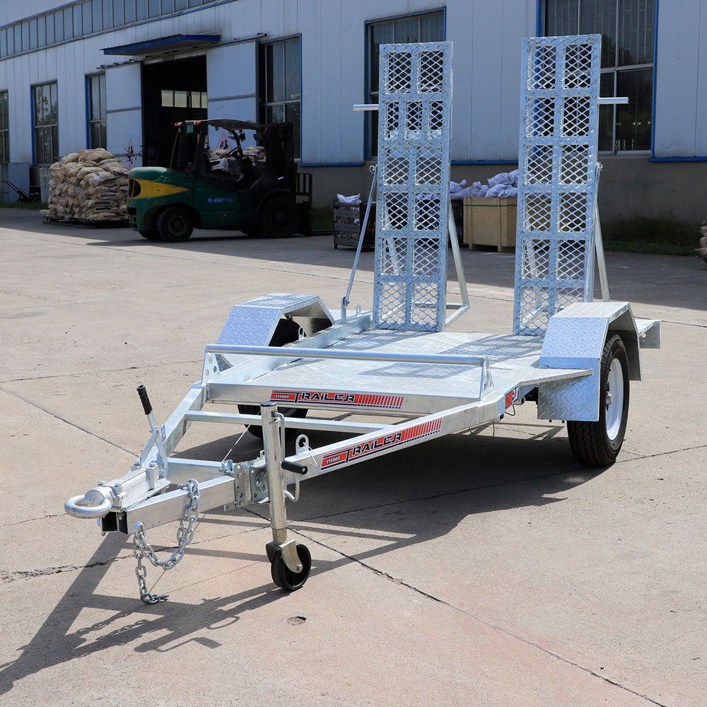 EVERUN hydraulic farm truck travel Boat trailers mini  utility trailer Car Truck