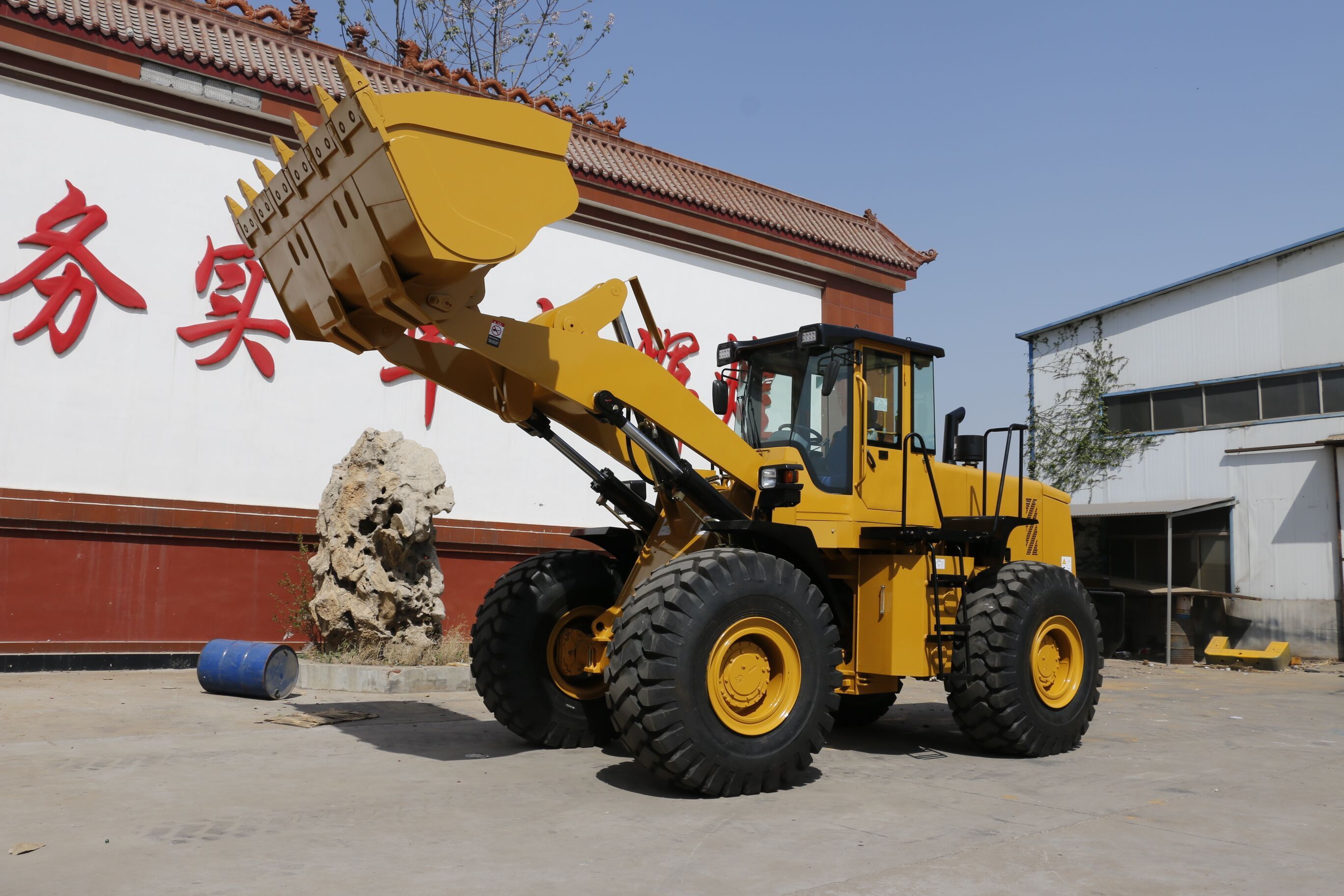 Everun CE EPA ER60 6ton Construction Agricultural compact Diesel Wheel self loader truck With Good Price