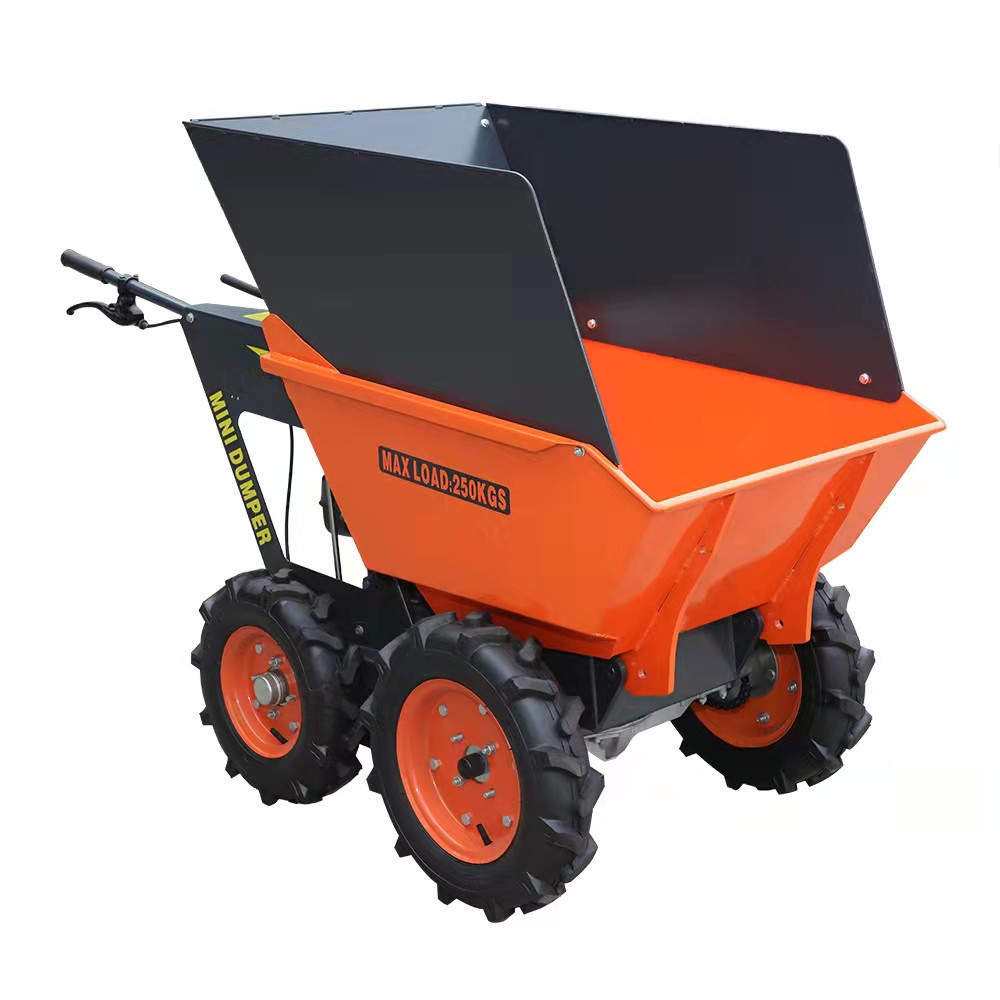 EVERUN ERMD250C CE EPA farm construction micro mining small diesel mini dumper 4x4 for garden price