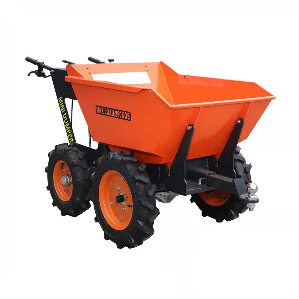 EVERUN ERMD250C CE EPA farm construction micro mining small diesel mini dumper 4x4 for garden price