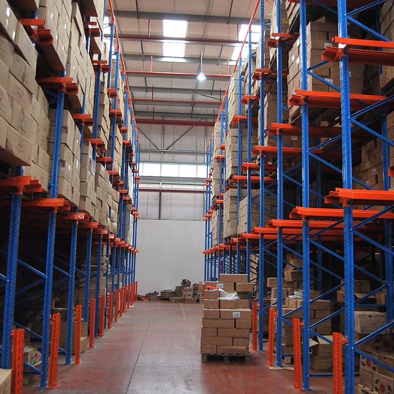 Heavy Duty Metal Stacking Storage Shelf Customized Stable 1000kg/2000kg/3000kg Industrial Pallet Racking