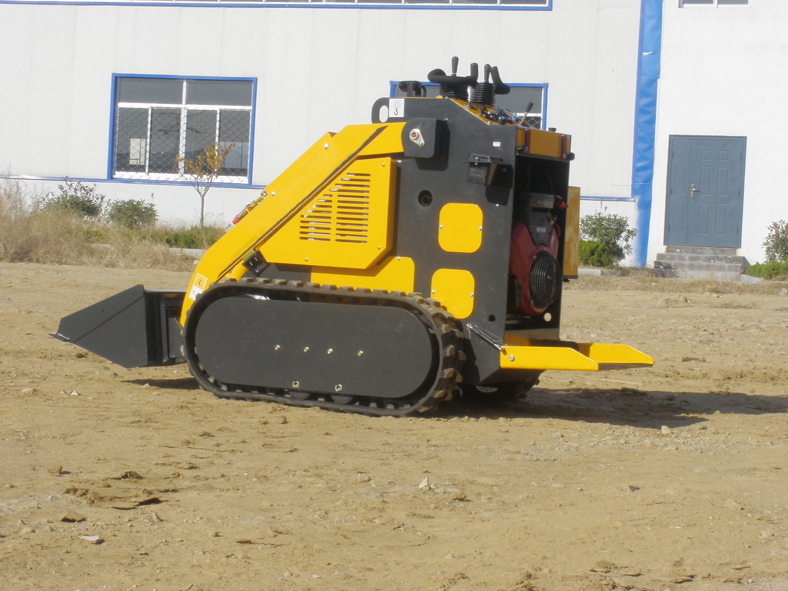 EVERUN CE ERS280 200kg epa construction machines small Chinese international mini skid steer loader with bucket mulcher