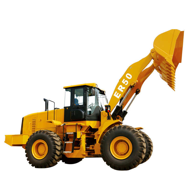 EVERUN ER50 Hot Sale 5ton 4x4 chinese machine mini front end wheel loader with long service life