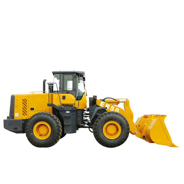 EVERUN ER50 Hot Sale 5ton 4x4 chinese machine mini front end wheel loader with long service life