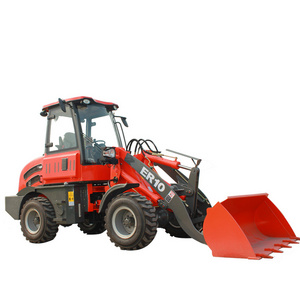 China factory Wholesale Everun high quality loader mini small 4 wheel shovel loader front end bucket loaders