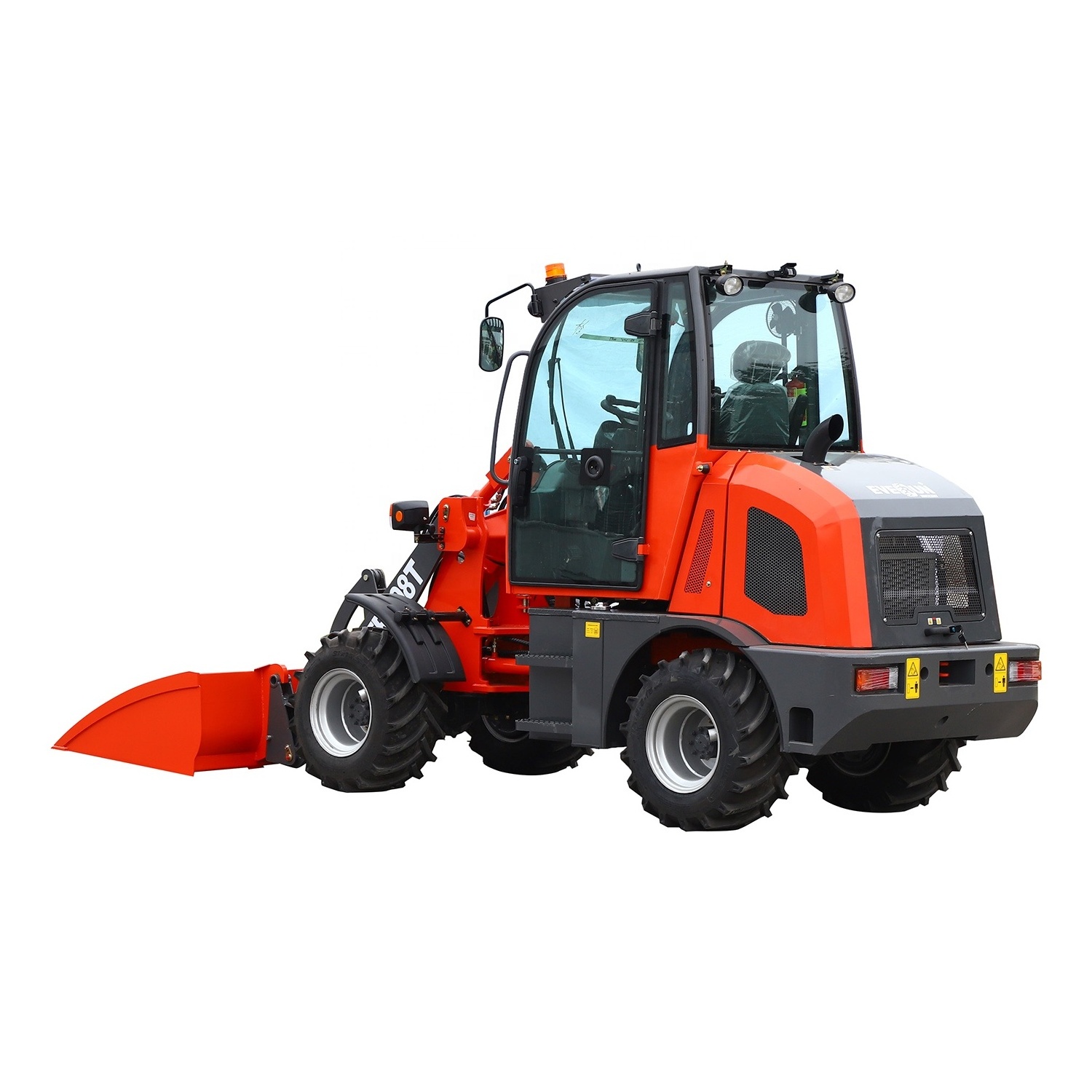 Everun ER408T 800KG mini wheel loader small size diesel articulated payloader price compact loader